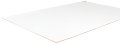 MDF-plate 3 mm hvit - 80 x 120 cm